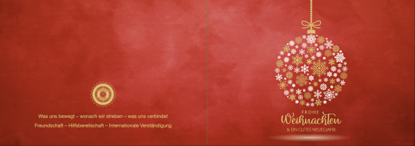Sch-4 Weihnachtskarten rot